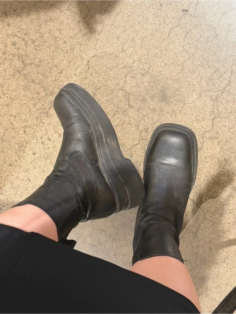 vagabond tara leather boots size 38